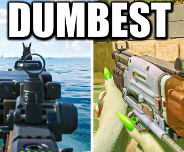 Top 20 DUMBEST GAMES in FPS History