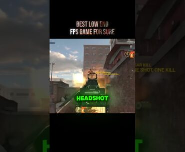 This Low End FPS Game is AWESOME! #shorts #fps #fpsgames #gaming #funny #viralvideo