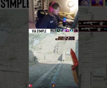 S1mple can't be blinded