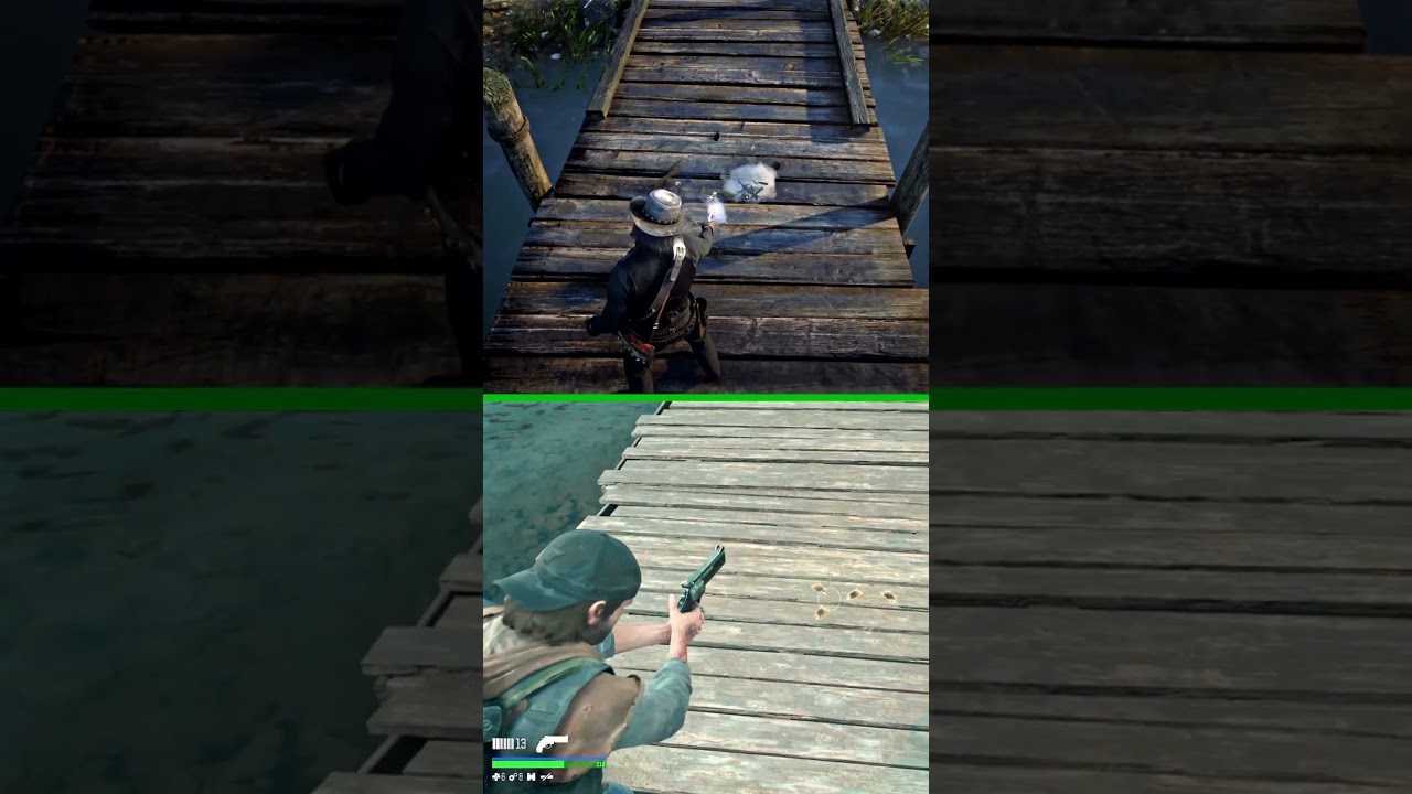 WOOD PHYSICS COMPARISON (RDR2 VS DAYS GONE) PART 2 WOOD PHYSICS COMPARISON (RDR2 VS DAYS GONE) PART 2