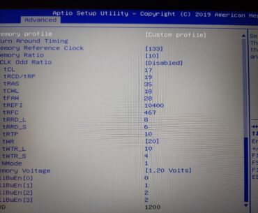 Which RAM timings am I supposed loosen?
