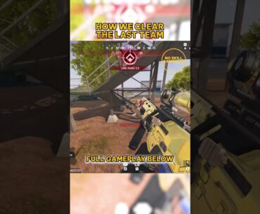 HOW WE CLEAR THE LAST TEAM | BLOOD STRIKE HIGHLIGHTS #bloodstrike #noskillgameplay #shorts #kag6