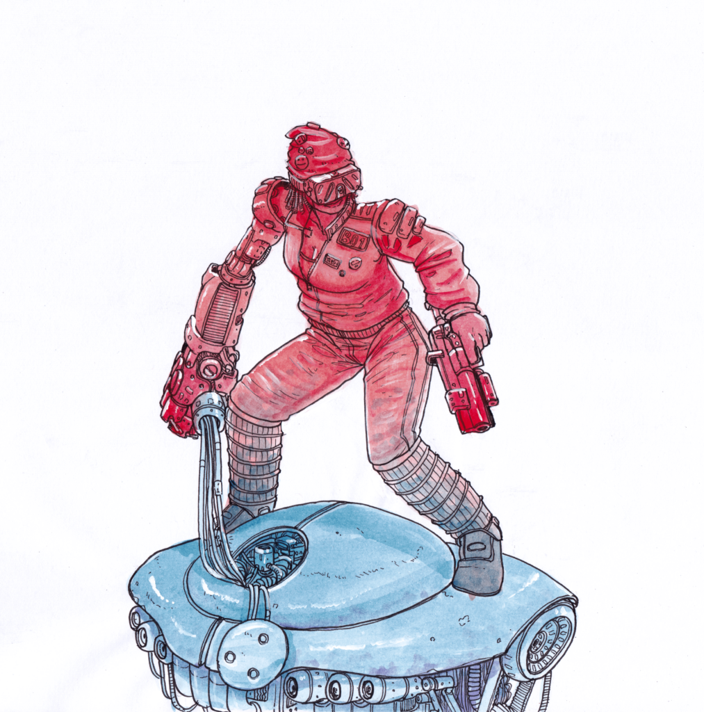Quick watercolor sketch made by me.