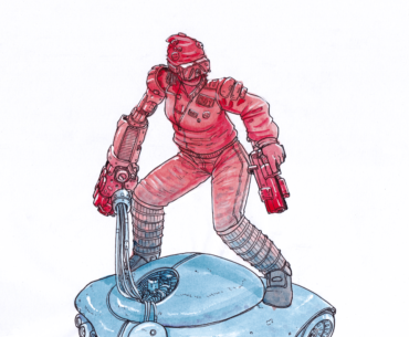 Quick watercolor sketch made by me.