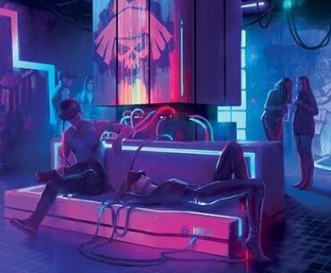 Logging into the digital afterlife, where neon dreams meet reality.