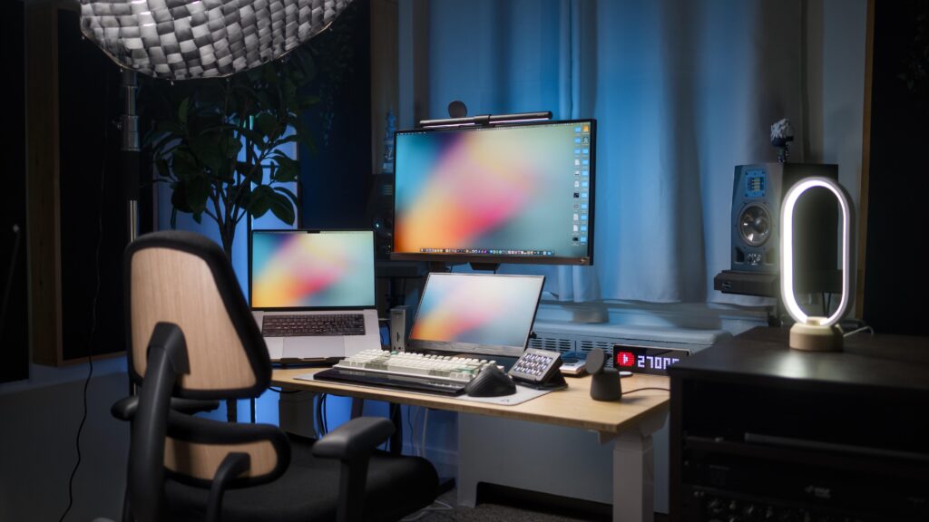 My video editor & audio engineer battlestation My video editor & audio engineer battlestation