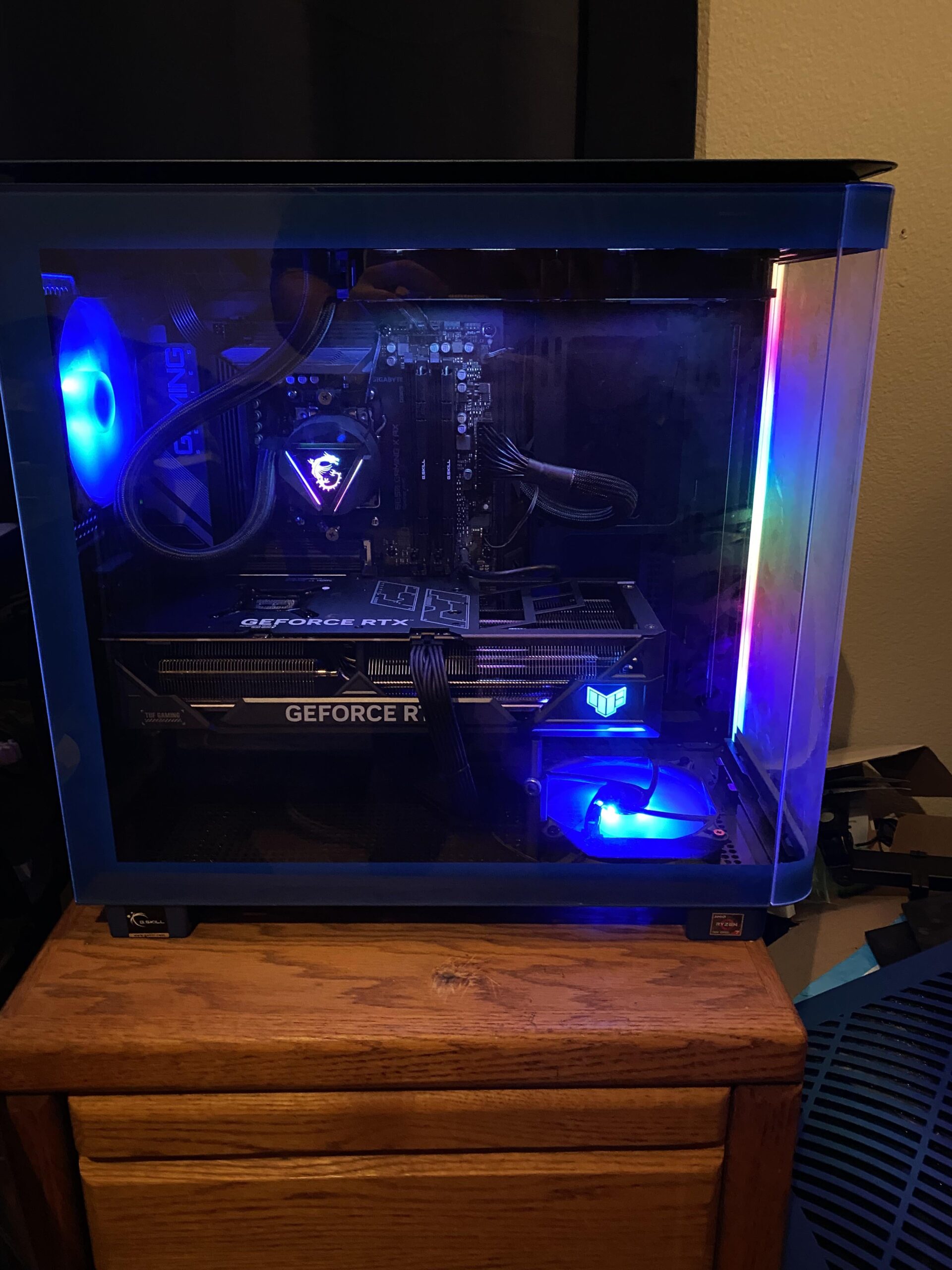 Got a homie a 4080s for his going away, took 4 hours to install. Got a homie a 4080s for his going away, took 4 hours to install.