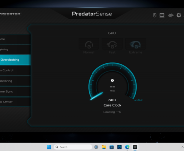 What are your thoughts on: ''a built-in overclocking app''? My Predator gaming laptop...