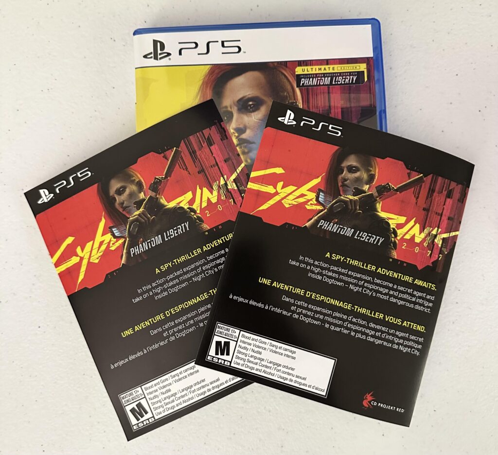 Just bought the game and somehow received 2 Phantom Liberty codes