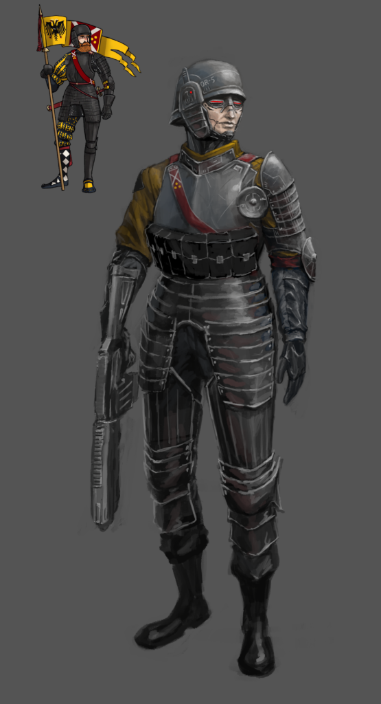 Special forces based on mull's art