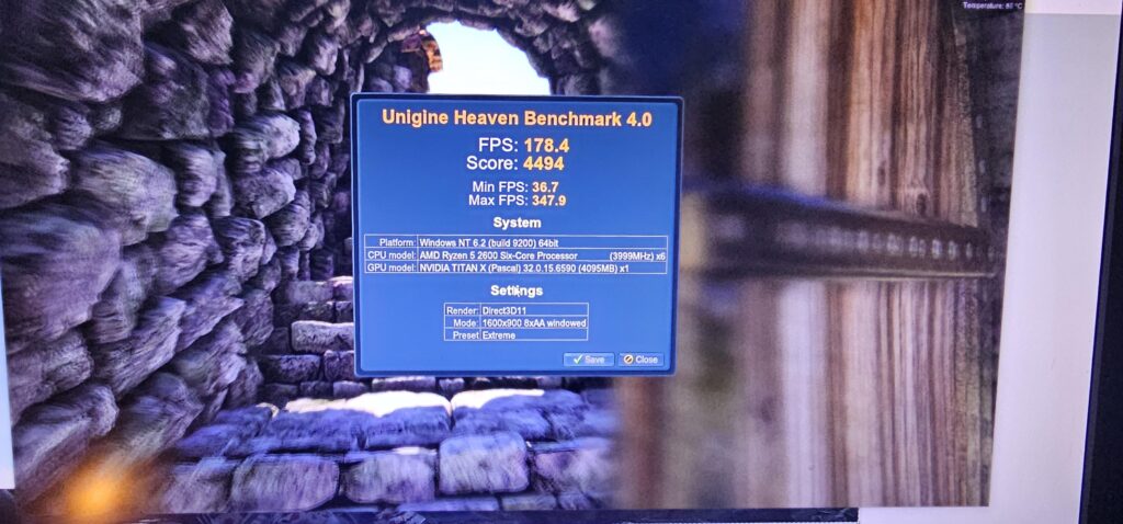 New pc build benchmark. Good or bad? 2600 oc 4ghz, Titan x Pascal