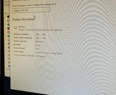 Boys we made it to 69Hz (Overclocking my HP2211x Work Monitors)
