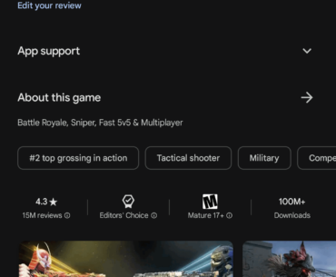 PlayStore Review Update