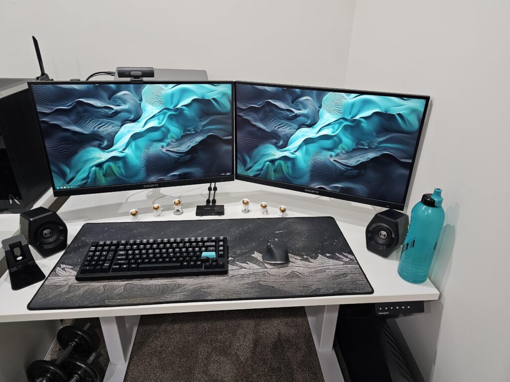 My functional WFH workspace.
