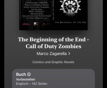Call of Duty Zombies Storyline Book for Free