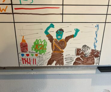 Drew this on the board at work