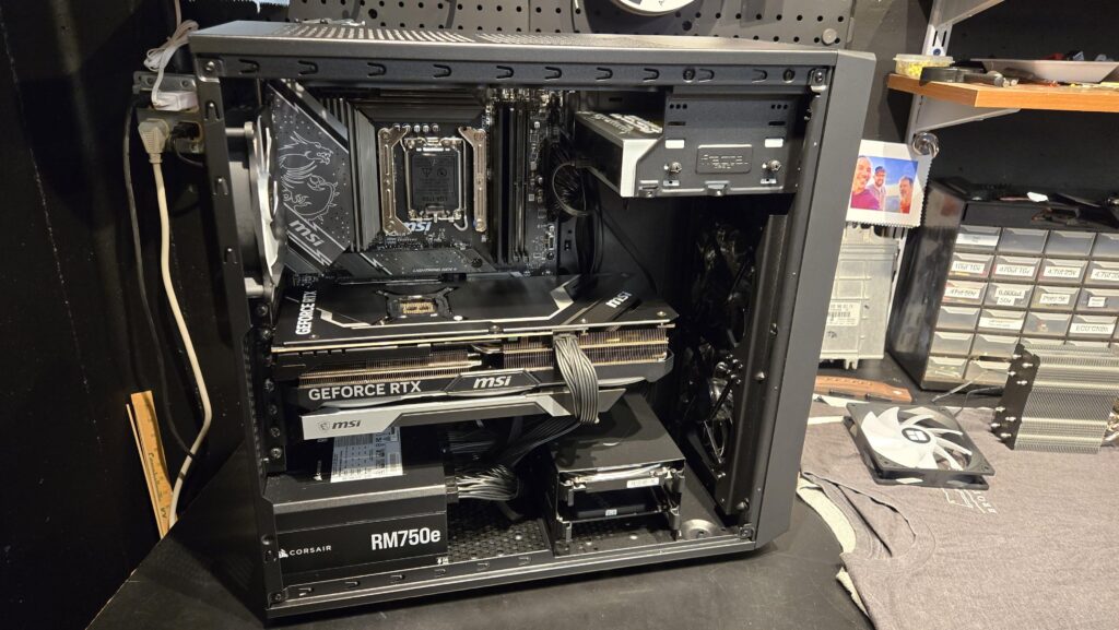 I haven't built a "new" PC since 2009. Finally ascended to a glorious 4080 Super and 12700kf over the weekend.