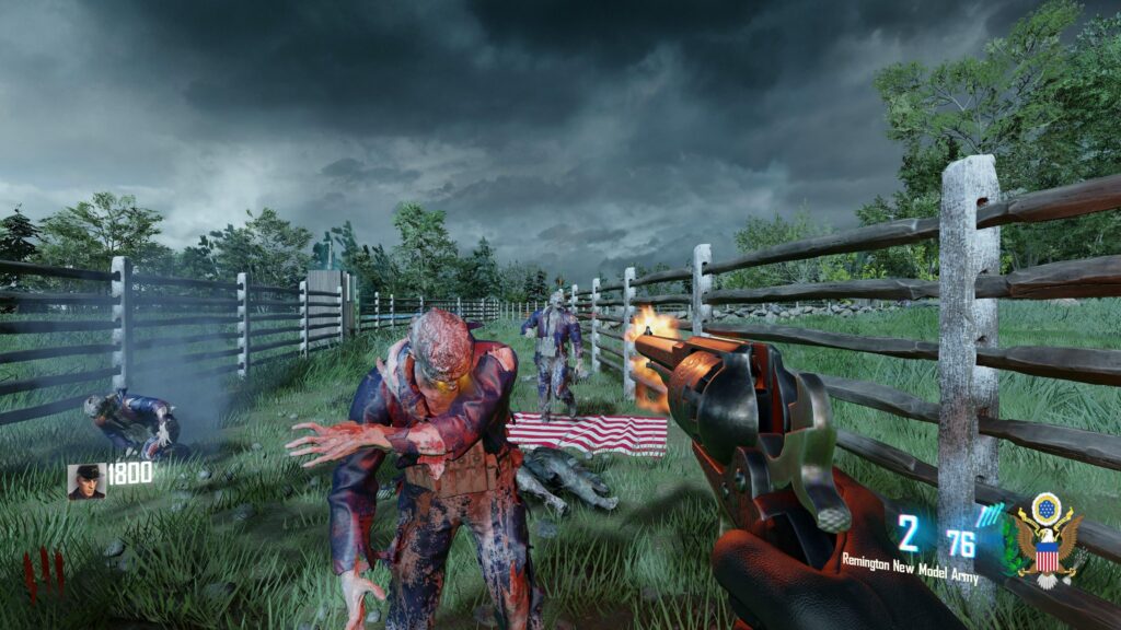 We need a Revolutionary War or American Civil war zombies map