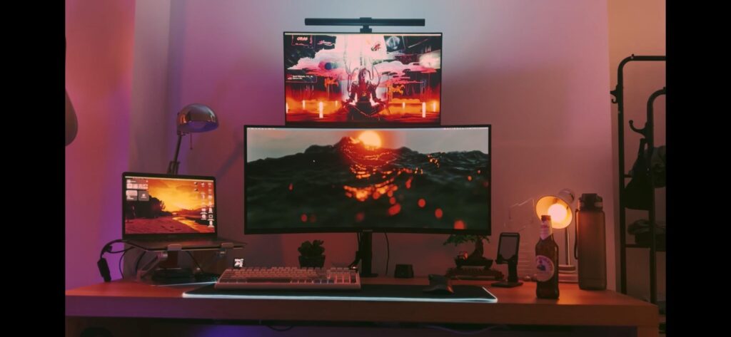 Editing set up