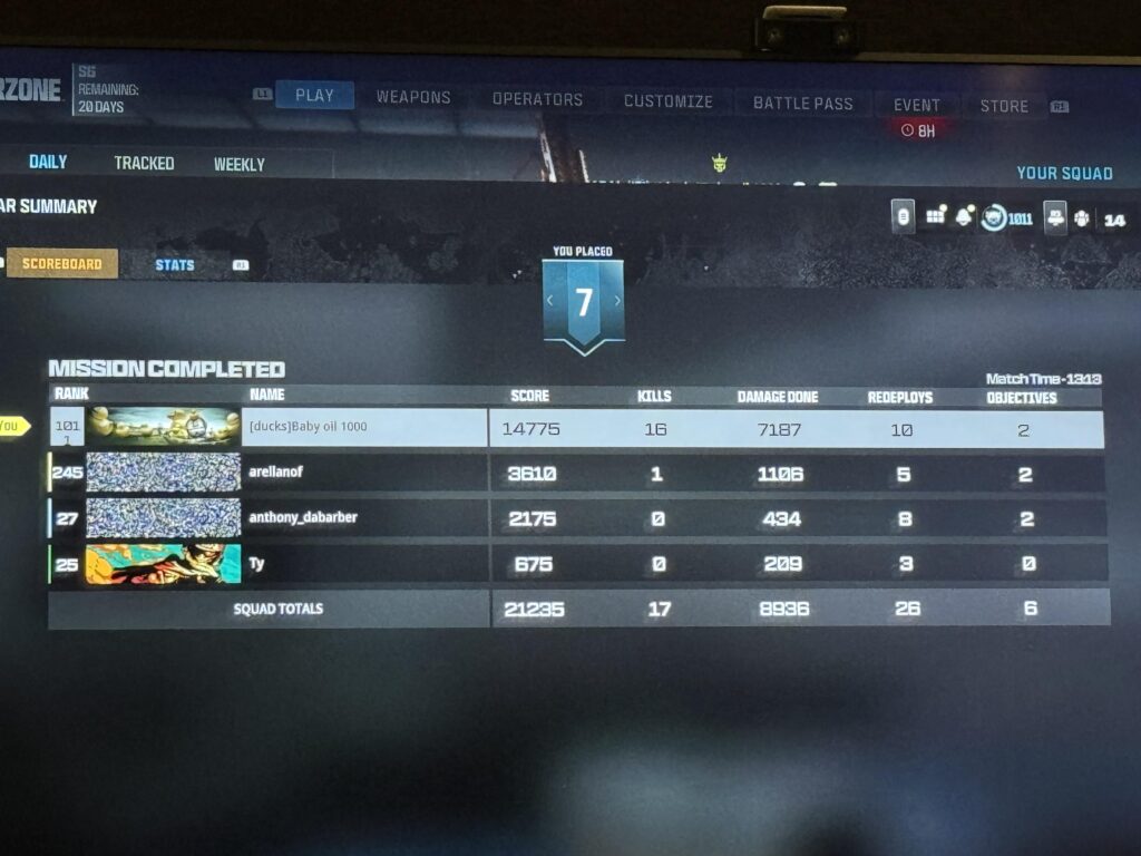 Personal best