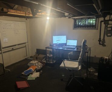 Newly established basement dweller