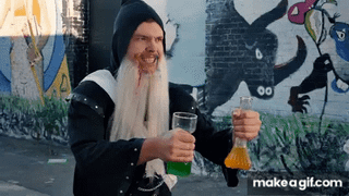 How your character feels when you make them run to Wunderfizz and drink nearly a gallon of various nasty beverages in less than 3 seconds