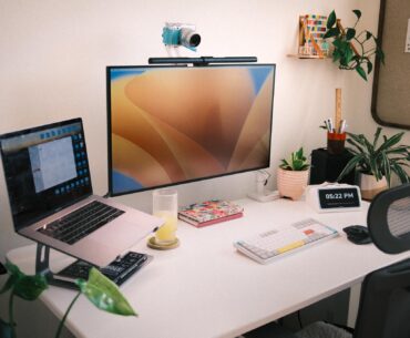 Gradually upgrading wife's home office