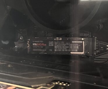 The SSD in my brothers computer