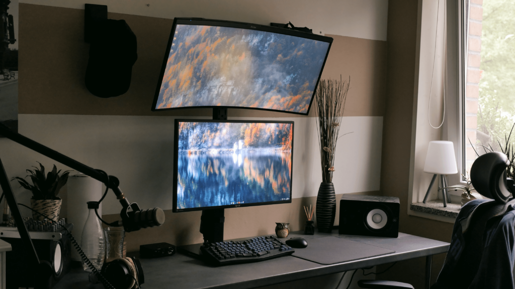 Down to two monitors again