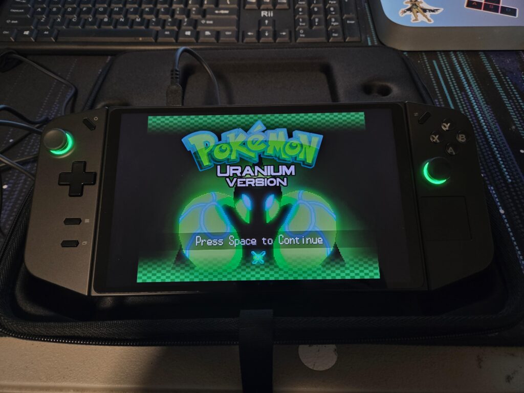 I finally got one of those handheld Gaming PCs!