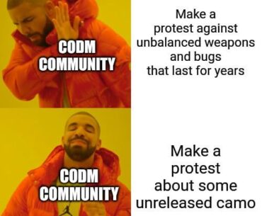Bruh, I wish codm community could be as determined and united when it comes to the real game's issues as they were with that camo. Same bugs existing for years, old guns being neglected for years just to be replaced with new OP guns, shotguns in BR broken for years. These are the real issues.