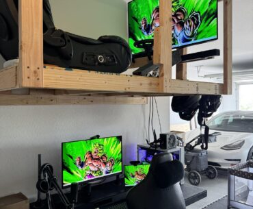 Rate my set up “Gaming Bunk Bed”