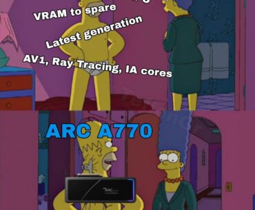 Anyone else wielding Intel GPUs over here? (Weekly meme #4)
