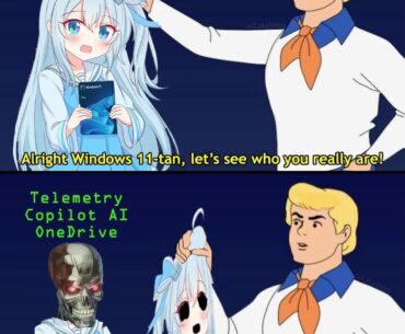 No Windows 11, spying on my computer is not cute and funny