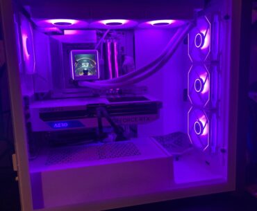 GF's new pc! She paid and I built.