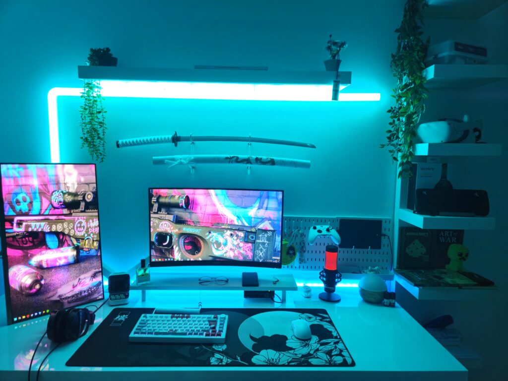 current setup - hope i can study here for university