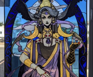Stained Glass Nyx from Hades