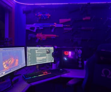 Pew pew all day, pew pew all night