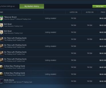 Am i being hacked? i have never created a listing on steam in my life. all of a sudden, i'm getting a bunch of emails that i sold stuff.