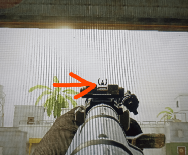 Theres a bug on the iron sight if you put a light barrel on it