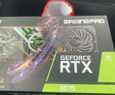 I bought myself a new gpu