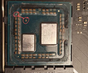 Delid R5 3600 (don't ask) but chip broke off the surface. Am I fjucked?