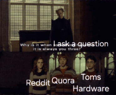 It is always these three