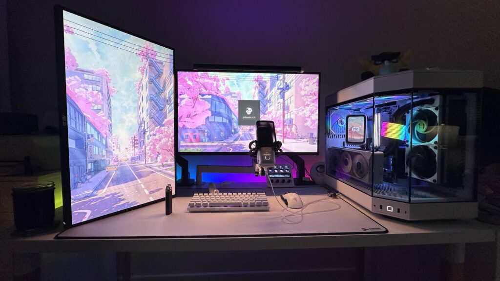 Gaming, Entertainment, Seldom WFH setup.