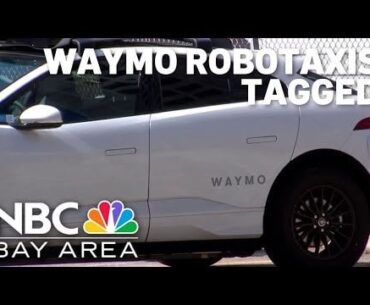 Waymo robotaxis vandalized in San Francisco