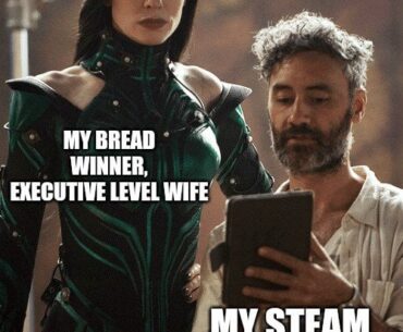 Stay at home dad needs to game.