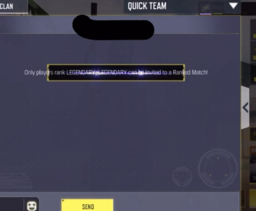 Does anyone know what this means? I was playing with this person and had no issue until the last match we played. And i’ve never seen this before