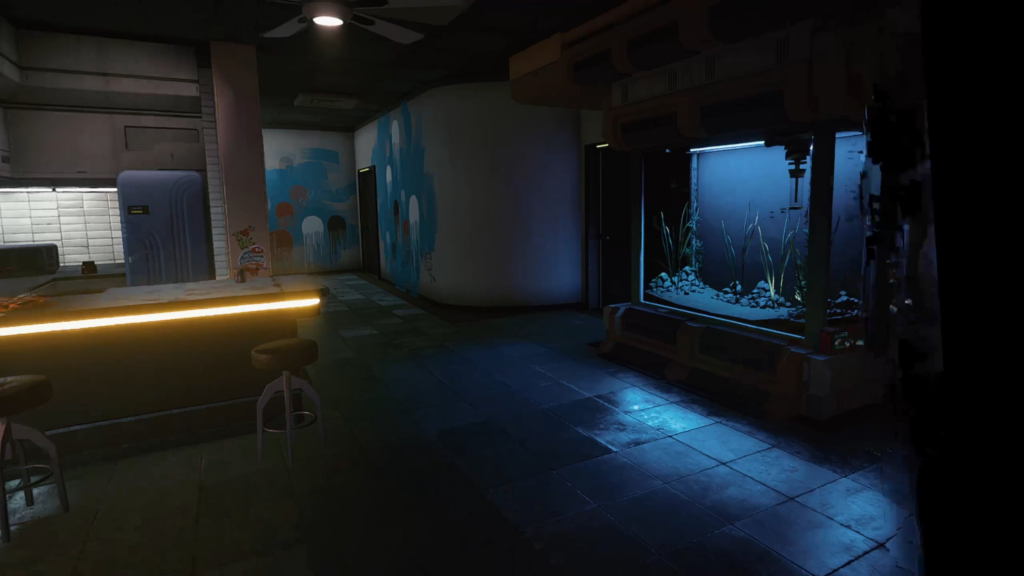 TIL that in 2077, humans put fake fishes in their aquariums because real ones are completely extinct, a result of the destructive path humanity chose.