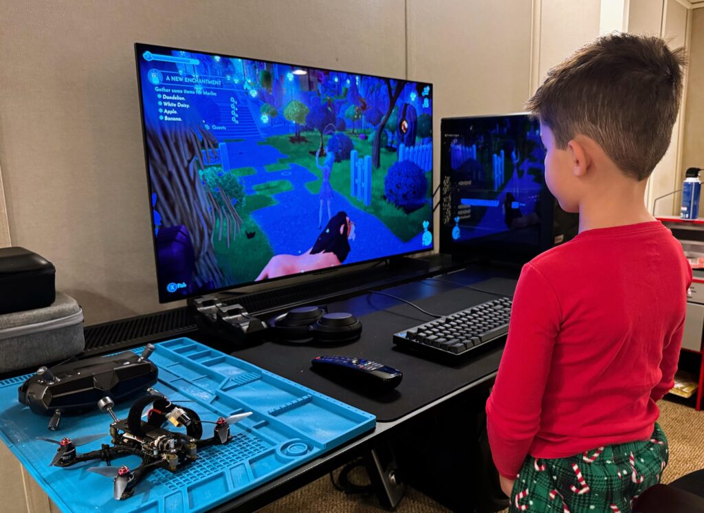 Built my wife an office PC so that I could have a dedicated gaming space. This is the result; At least we have a future member. Built my wife an office PC so that I could have a dedicated gaming space. This is the result; At least we have a future member.