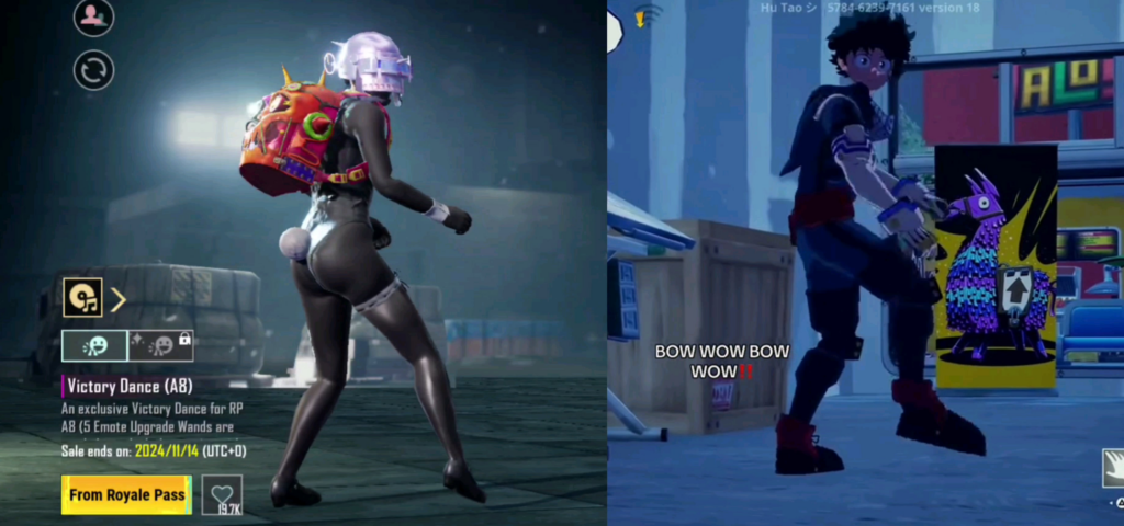 did fortnite steal this emote from pubg? or is the dance from somewhere else?